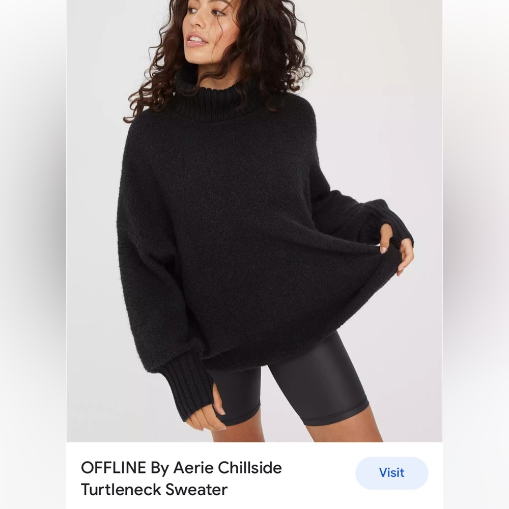 ISO Aerie Chillside Turtleneck Sweater